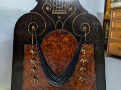 Aesthetic Movement Amboyna & Ebonised Music Cabinet with Incised & Gilt Decoration - Thumbnail 13