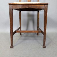 Liberty & Co., Arts & Crafts Side Chair with Mother of Pearl Inlay Within a Heart - Thumbnail 11