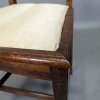 Liberty & Co., Arts & Crafts Side Chair with Mother of Pearl Inlay Within a Heart - Thumbnail 10