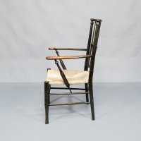 Liberty & Co., attributed. Egyptian-Style Thebes Fully Restored & Professionally Re-Rushed - Thumbnail 4