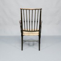 Liberty & Co., attributed. Egyptian-Style Thebes Fully Restored & Professionally Re-Rushed - Thumbnail 6