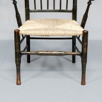 Liberty & Co., attributed. Egyptian-Style Thebes Fully Restored & Professionally Re-Rushed - Thumbnail 14