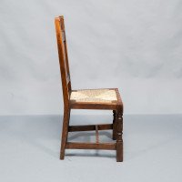 Liberty & Co., A Set of Six Arts & Crafts Oak Arrowhead Rush Seat Dining Chairs - Thumbnail 29