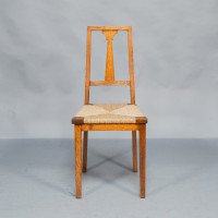 Wylie & Lochhead. Pair of Arts & Crafts Oak Side Chairs - Thumbnail 5