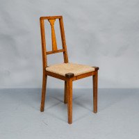 Wylie & Lochhead. Pair of Arts & Crafts Oak Side Chairs - Thumbnail 12