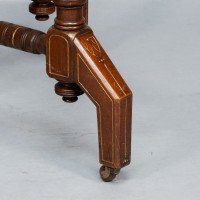 Bruce Talbert, In the style of Aesthetic Movement Walnut & Gilt Octagonal Centre Table - Thumbnail 13