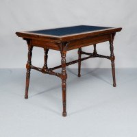 Collinson & Lock. Aesthetic Movement Two-drawer Writing Table - Thumbnail 4