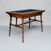 Collinson & Lock. Aesthetic Movement Two-drawer Writing Table - Thumbnail 8