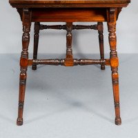 Collinson & Lock. Aesthetic Movement Two-drawer Writing Table - Thumbnail 9