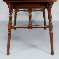 Collinson & Lock. Aesthetic Movement Two-drawer Writing Table - Thumbnail 16