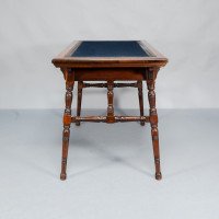 Collinson & Lock. Aesthetic Movement Two-drawer Writing Table - Thumbnail 3