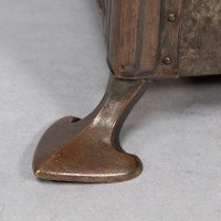 Jesson Birkett, attributed, Arts & Crafts Copper Fireside Log Box and Seat - Thumbnail 19