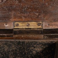 Jesson Birkett, attributed, Arts & Crafts Copper Fireside Log Box and Seat - Thumbnail 27