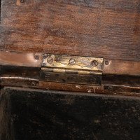 Jesson Birkett, attributed, Arts & Crafts Copper Fireside Log Box and Seat - Thumbnail 28