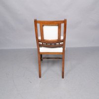 Bruce Talbert (1838-1881) Probably for Gillows of Lancaster & London. A Set of Eight English Aesthetic Movement Walnut Dining Chairs - Thumbnail 8