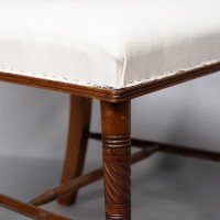 Bruce Talbert (1838-1881) Probably for Gillows of Lancaster & London. A Set of Eight English Aesthetic Movement Walnut Dining Chairs - Thumbnail 20