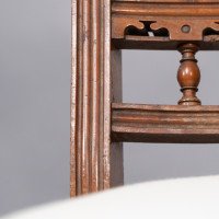 Bruce Talbert (1838-1881) Probably for Gillows of Lancaster & London. A Set of Eight English Aesthetic Movement Walnut Dining Chairs - Thumbnail 28