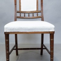 Bruce Talbert (1838-1881) Probably for Gillows of Lancaster & London. A Pair of English Aesthetic Movement Walnut Dining Chairs - Thumbnail 8