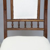 Bruce Talbert (1838-1881) Probably for Gillows of Lancaster & London. A Pair of English Aesthetic Movement Walnut Dining Chairs - Thumbnail 9