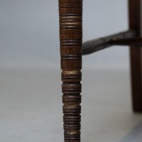 Bruce Talbert (1838-1881) Probably for Gillows of Lancaster & London. A Pair of English Aesthetic Movement Walnut Dining Chairs - Thumbnail 10