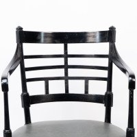 E. W. Godwin for William Watt. Anglo-Japanese Old English or Jacobean Armchair - Thumbnail 13