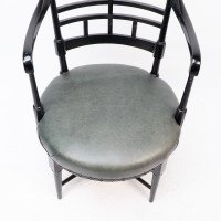 E. W. Godwin for William Watt. Anglo-Japanese Old English or Jacobean Armchair - Thumbnail 18