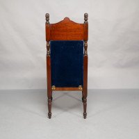 Bruce Talbert, attributed. Probably for Gillows of Lancaster. A Pair of Tall Back Throne Style Aesthetic Movement Chairs - Thumbnail 12