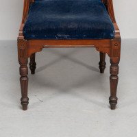 Bruce Talbert Attributed, probably for Gillows of Lancaster. A Pair of Tall Back Throne Style Aesthetic Movement Chairs - Thumbnail 18