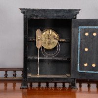 Lewis Foreman Day. Made by Howell & Sons. Aesthetic Movement Ebonised Clock - Thumbnail 8