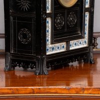 Lewis Foreman Day. Made by Howell & Sons. Aesthetic Movement Ebonised Clock - Thumbnail 13