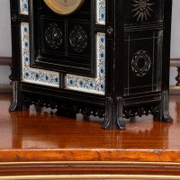 Lewis Foreman Day. Made by Howell & Sons. Aesthetic Movement Ebonised Clock - Thumbnail 14