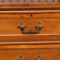 Bruce Talbert. Gillows & Co., Rare Aesthetic Movement Walnut Chest of Drawers - Thumbnail 11
