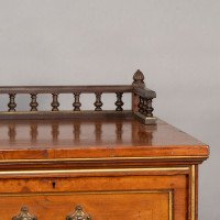 Bruce Talbert. Gillows & Co., Rare Aesthetic Movement Walnut Chest of Drawers - Thumbnail 7