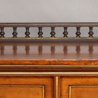 Bruce Talbert. Gillows & Co., Rare Aesthetic Movement Walnut Chest of Drawers - Thumbnail 8