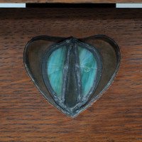 George Walton. Arts & Crafts Oak Dressing Table Mirror - Thumbnail 15