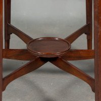 Morris & Co., Mahogany Side Table with a Shaped Top & Wavy Apron - Thumbnail 9