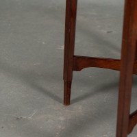 Morris & Co., Mahogany Side Table with a Shaped Top & Wavy Apron - Thumbnail 13