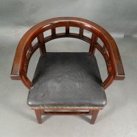 Collinson & Lock Attributed, an Aesthetic Movement Mahogany Armchair - Thumbnail 9