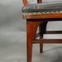 Collinson & Lock Attributed, an Aesthetic Movement Mahogany Armchair - Thumbnail 15