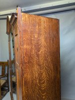 M. H. Baillie Scott Style, Shapland & Petter Arts & Crafts Inlaid Wardrobe - Thumbnail 4
