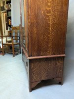 M. H. Baillie Scott Style, Shapland & Petter Arts & Crafts Inlaid Wardrobe - Thumbnail 20