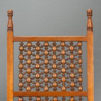 Dr. C. Dresser Attributed, for the Art Furniture Alliance. A Moorish Style Walnut Armchair - Thumbnail 13