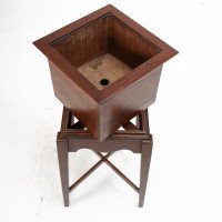 C. F. A. Voysey Attributed, a Small Arts & Crafts Oak Plant Stand - Thumbnail 13