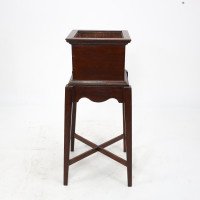 C. F. A. Voysey Attributed, a Small Arts & Crafts Oak Plant Stand - Thumbnail 14