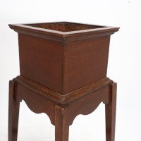 C. F. A. Voysey Attributed, a Small Arts & Crafts Oak Plant Stand - Thumbnail 23