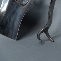 A Set of Arts & Crafts Cotswold School Polished Steel Hand Wrought Fire Utensils - Thumbnail 11