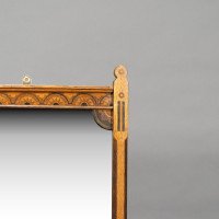 Charles Bevan, Style Of, Gothic Revival Oak Wall Mirror, c.1880 - Thumbnail 5