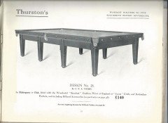 C. F. A. Voysey. Rare Arts & Crafts 12' X 6' Full Size Oak Snooker Table - Thumbnail 12