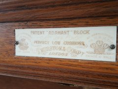 C. F. A. Voysey. Rare Arts & Crafts 12' X 6' Full Size Oak Snooker Table - Thumbnail 11