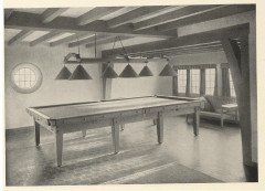 C. F. A. Voysey. Rare Arts & Crafts 12' X 6' Full Size Oak Snooker Table - Thumbnail 13